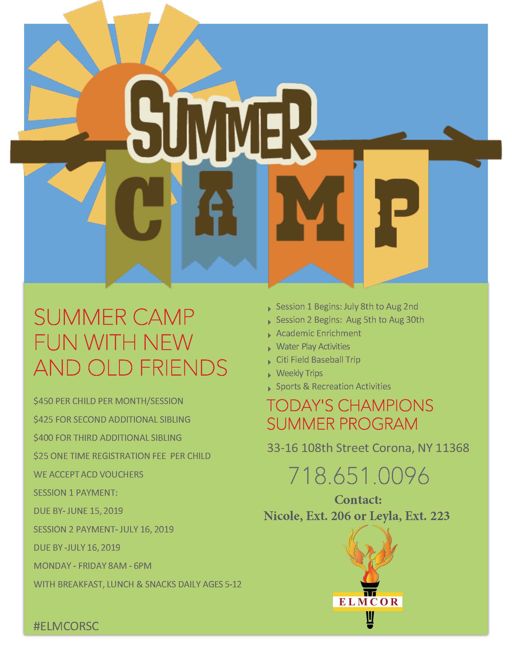 Summer Camp. – Elmcor Youth and Adult Activity, Inc.