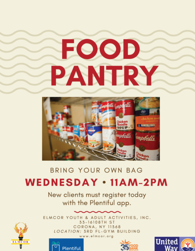 Food Pantry – Elmcor Youth and Adult Activity, Inc.